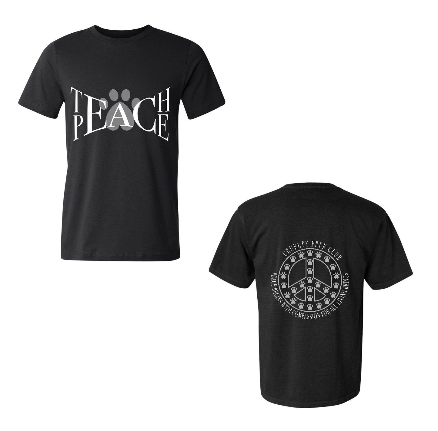 Teach Peace Tee (Cropped or Unisex)